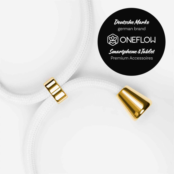 ONEFLOW Twist Case iPhone 17 Handykette – Stoff Kordel – Weiteres Produktbild 3