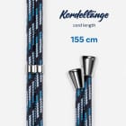 ONEFLOW Twist Case iPhone 17e Handykette – Stoff Kordel – Produktbild 6