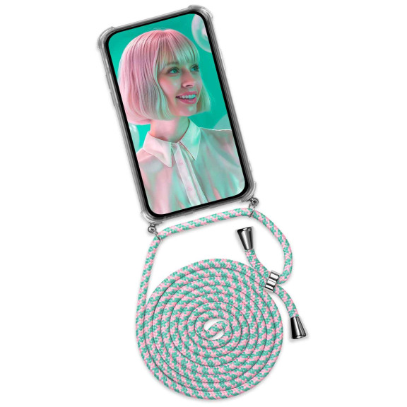 ONEFLOW Twist Case iPhone 18 Pro Handykette – Stoff Kordel – Weiteres Produktbild 1 ONEFLOW Twist Case iPhone 18 Pro Handykette – Stoff Kordel – Weiteres Produktbild 1