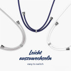 ONEFLOW Twist Case iPhone Air Handykette – Stoff Kordel – Weiteres Produktbild 9