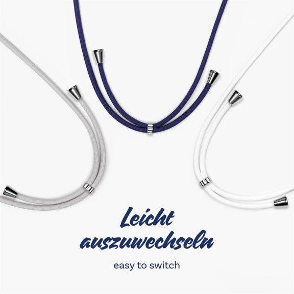 ONEFLOW Twist Case iPhone Air Handykette – Stoff Kordel – Weiteres Produktbild 9