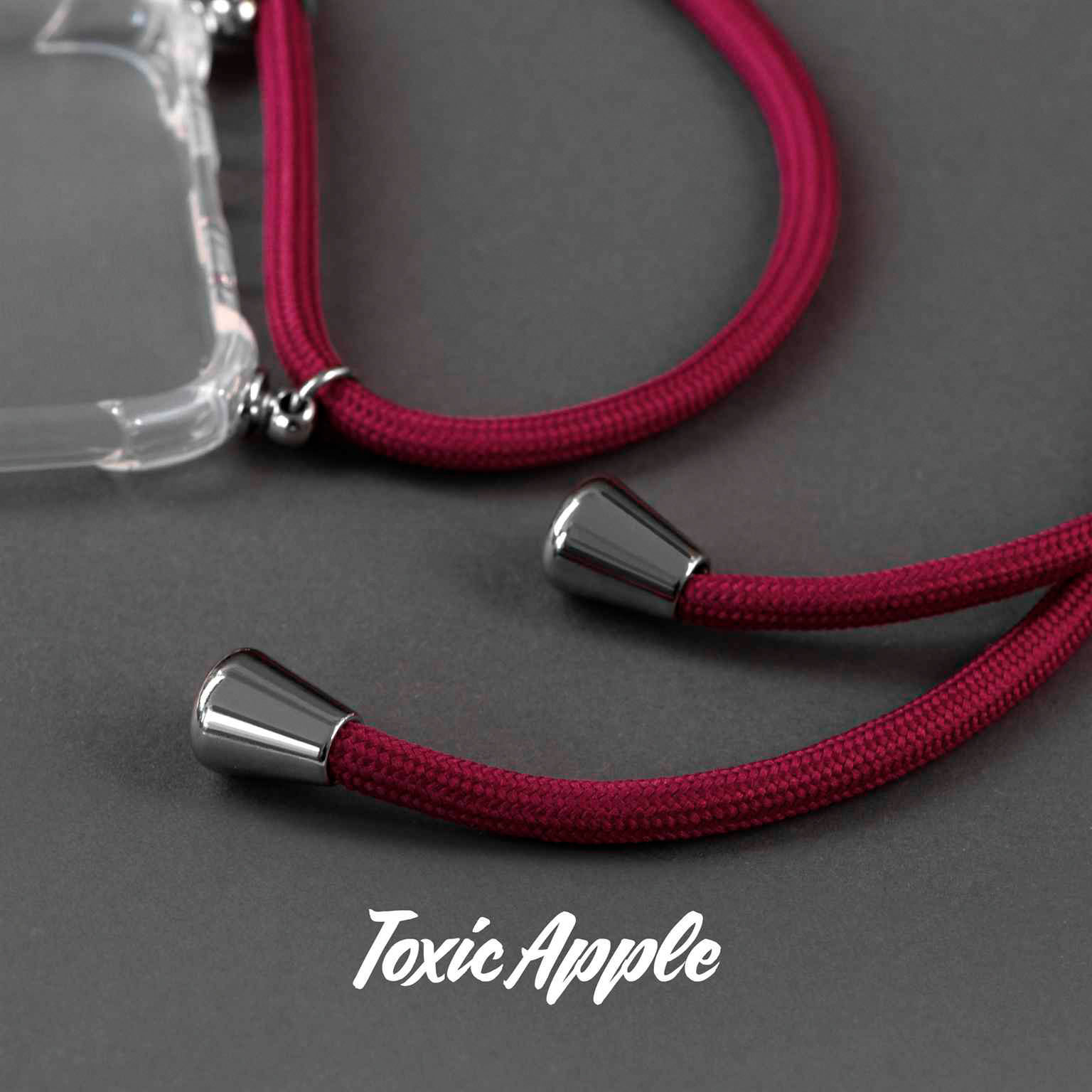 ONEFLOW Twist Case iPhone Air Handykette – Stoff Kordel – Weiteres Produktbild 2