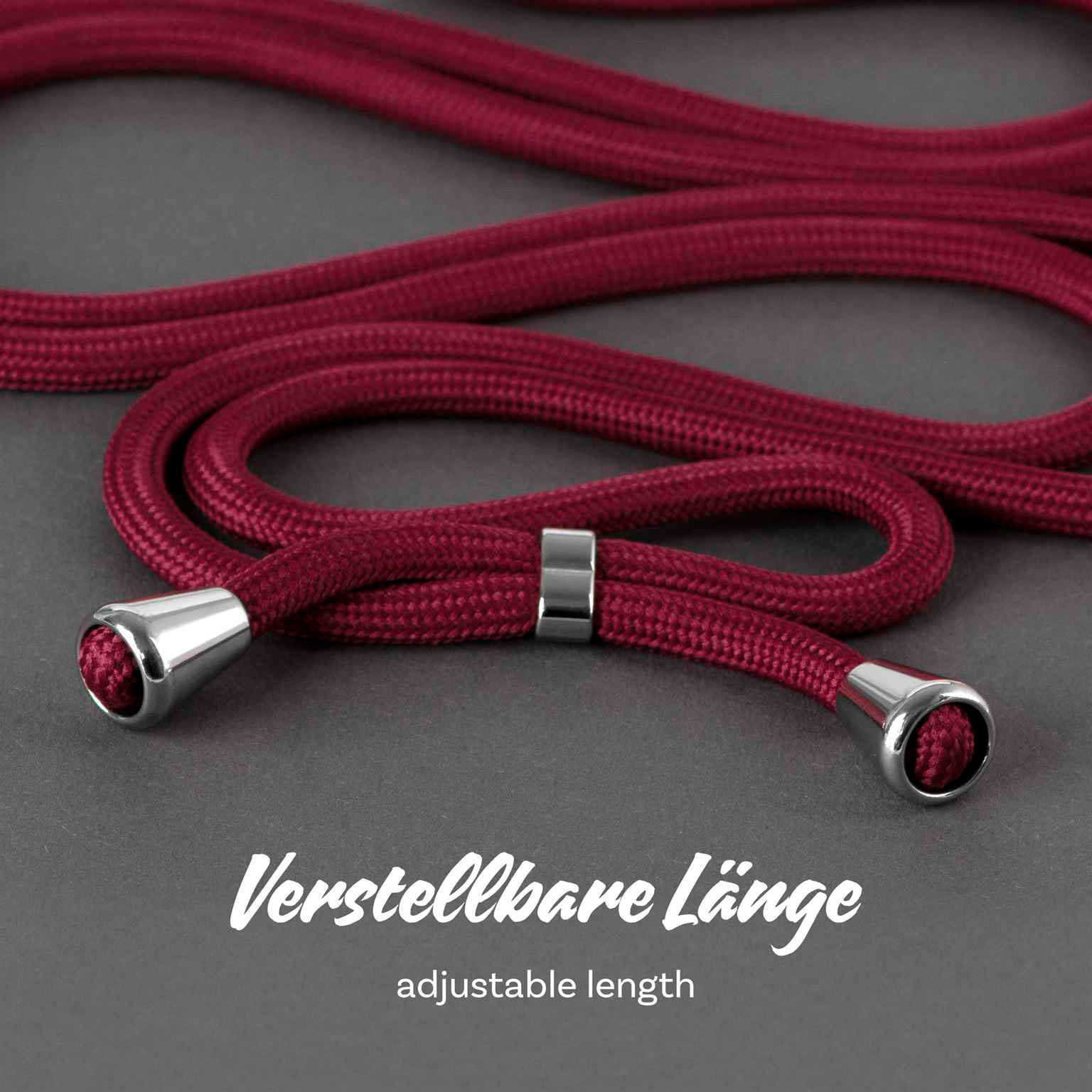 ONEFLOW Twist Case iPhone Air Handykette – Stoff Kordel – Weiteres Produktbild 5