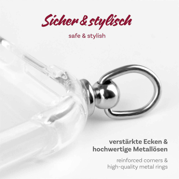 ONEFLOW Twist Case iPhone Air Handykette – Stoff Kordel – Weiteres Produktbild 8