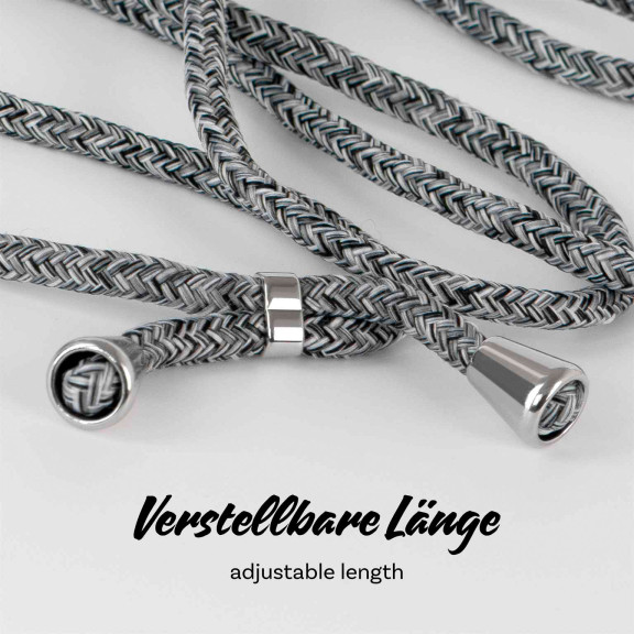 ONEFLOW Twist Case iPhone Air Handykette – Stoff Kordel – Weiteres Produktbild 5