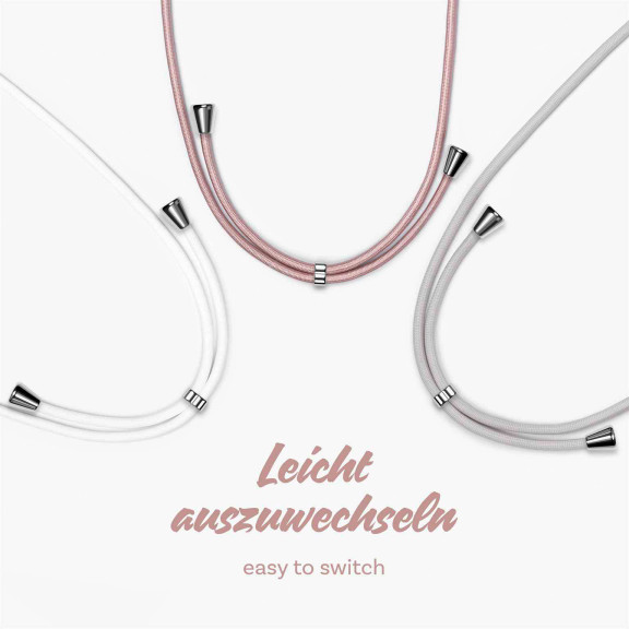 ONEFLOW Twist Case iPhone Air Handykette – Stoff Kordel – Weiteres Produktbild 9