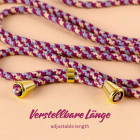 ONEFLOW Twist Case iPhone Air Handykette – Stoff Kordel – Weiteres Produktbild 5