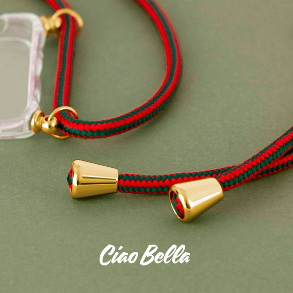 ONEFLOW Twist Case iPhone Air Handykette – Stoff Kordel – Weiteres Produktbild 2