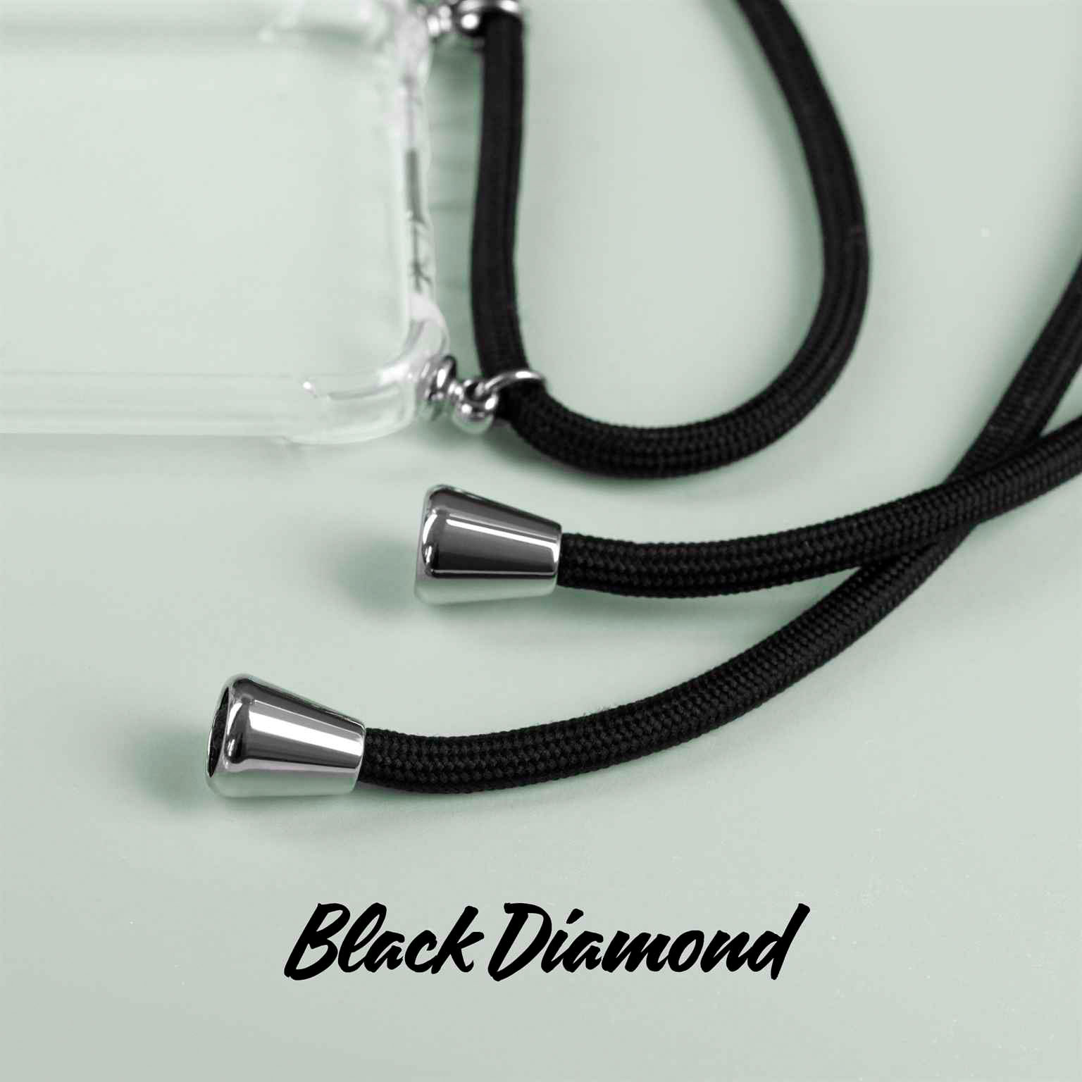 ONEFLOW Twist Case iPhone Air Handykette – Stoff Kordel – Weiteres Produktbild 2