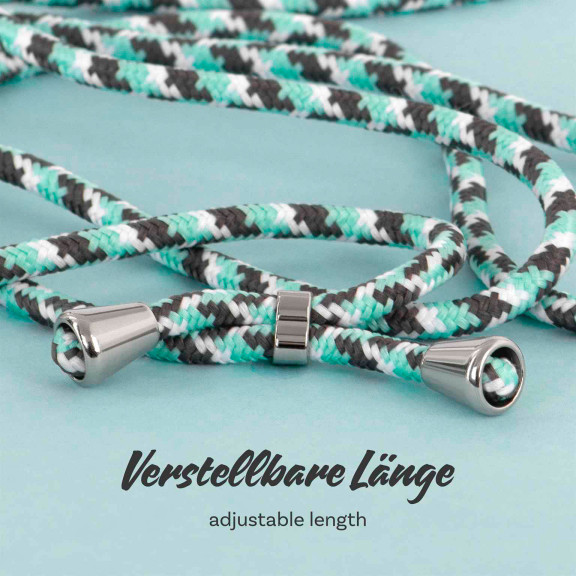 ONEFLOW Twist Case iPhone Air Handykette – Stoff Kordel – Weiteres Produktbild 5