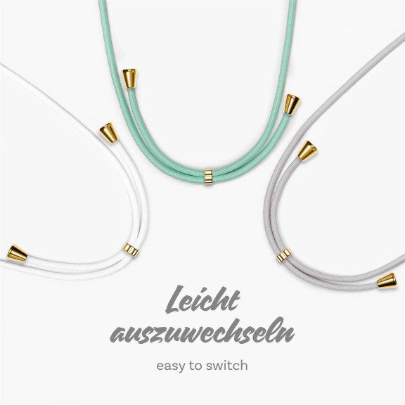 ONEFLOW Twist Case iPhone Air Handykette – Stoff Kordel – Weiteres Produktbild 9