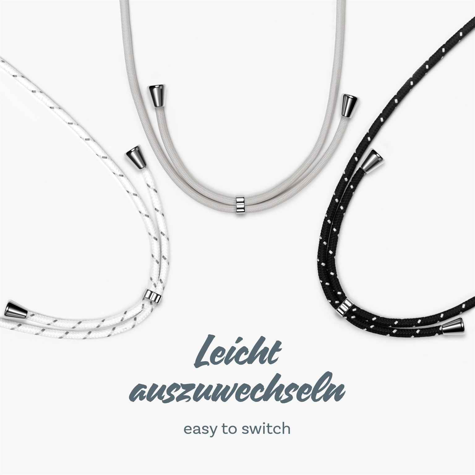 ONEFLOW Twist Case Google Pixel 10 Pro XL Handykette – Stoff Kordel – Weiteres Produktbild 9