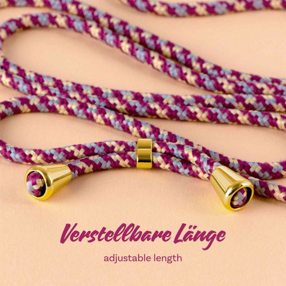 ONEFLOW Twist Case Google Pixel 9a Handykette – Stoff Kordel – Weiteres Produktbild 5