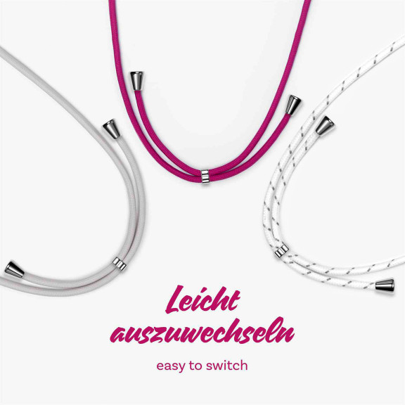 ONEFLOW Twist Case Google Pixel 9a Handykette – Stoff Kordel – Weiteres Produktbild 9