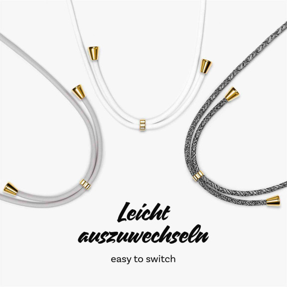 ONEFLOW Twist Case Google Pixel 9a Handykette – Stoff Kordel – Weiteres Produktbild 9