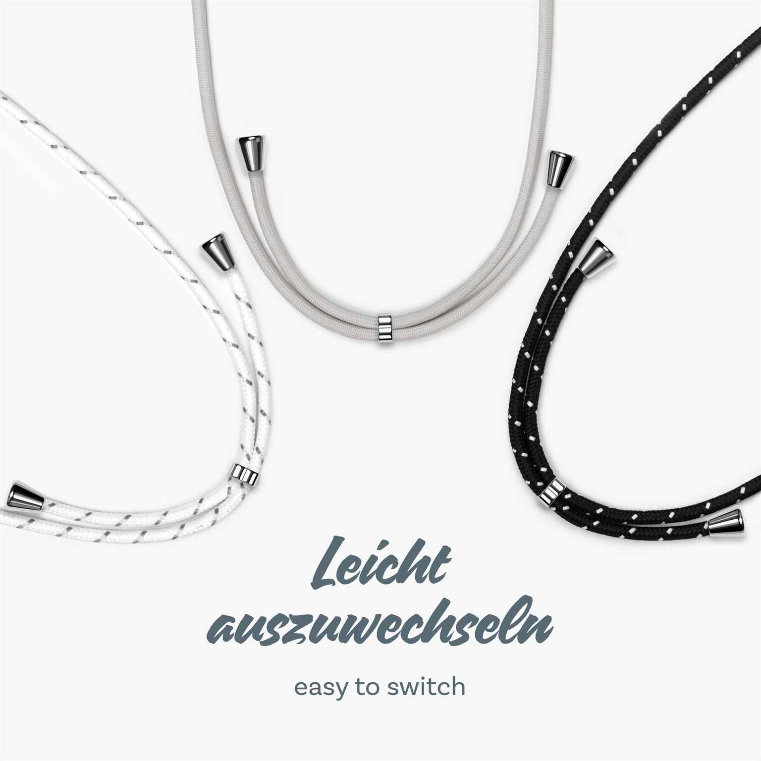 ONEFLOW Twist Case Samsung Galaxy A17 (4G) Handykette – Stoff Kordel – Weiteres Produktbild 9