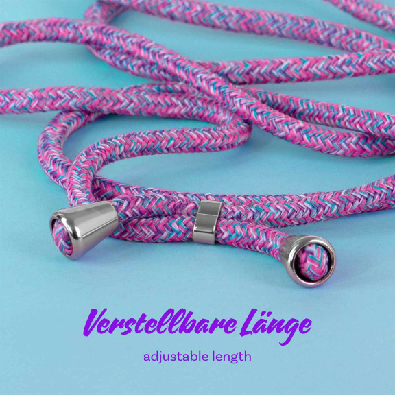 ONEFLOW Twist Case Samsung Galaxy A17 5G Handykette – Stoff Kordel – Weiteres Produktbild 5