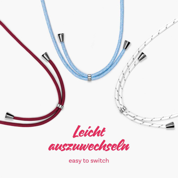 ONEFLOW Twist Case Samsung Galaxy A36 5G Handykette – Stoff Kordel – Weiteres Produktbild 9