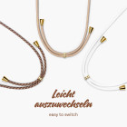 ONEFLOW Twist Case Samsung Galaxy A37 5G Handykette – Stoff Kordel – Produktbild 9