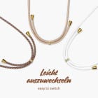 ONEFLOW Twist Case Samsung Galaxy A37 5G Handykette – Stoff Kordel – Produktbild 9