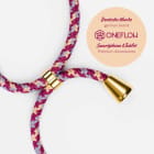 ONEFLOW Twist Case Samsung Galaxy A37 5G Handykette – Stoff Kordel – Produktbild 3