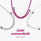 ONEFLOW Twist Case Samsung Galaxy A37 5G Handykette – Stoff Kordel – Produktbild 9