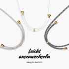 ONEFLOW Twist Case Samsung Galaxy A37 5G Handykette – Stoff Kordel – Produktbild 9