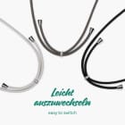 ONEFLOW Twist Case Samsung Galaxy A57 5G Handykette – Stoff Kordel – Produktbild 9