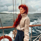 ONEFLOW Twist Case Samsung Galaxy S25 Edge Handykette – Stoff Kordel – Produktbild 7