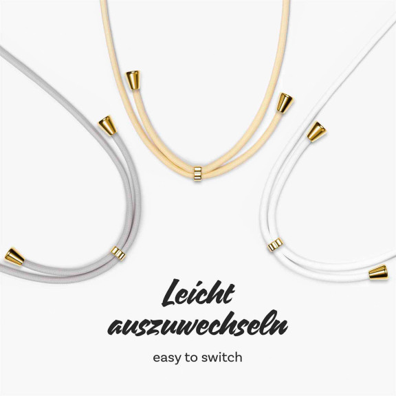 ONEFLOW Twist Case Samsung Galaxy S25 Edge Handykette – Stoff Kordel – Weiteres Produktbild 9