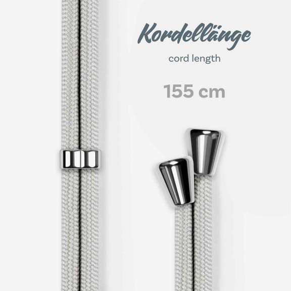 ONEFLOW Twist Case Samsung Galaxy S25 Edge Handykette – Stoff Kordel – Weiteres Produktbild 6