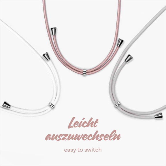 ONEFLOW Twist Case Samsung Galaxy S25 Edge Handykette – Stoff Kordel – Weiteres Produktbild 9