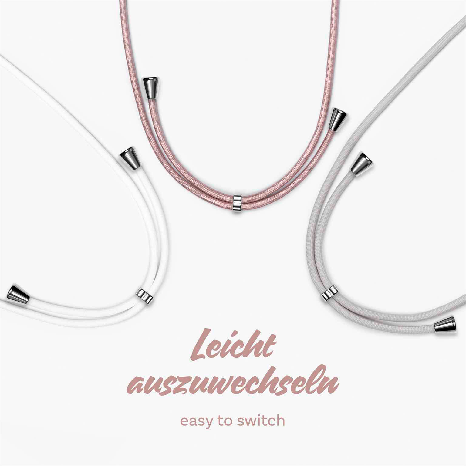 ONEFLOW Twist Case Samsung Galaxy S25 Edge Handykette – Stoff Kordel – Weiteres Produktbild 9