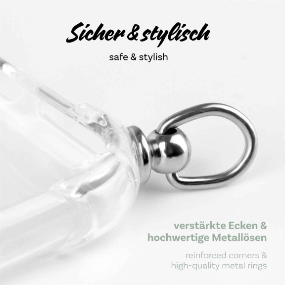 ONEFLOW Twist Case Samsung Galaxy S25 Edge Handykette – Stoff Kordel – Weiteres Produktbild 8