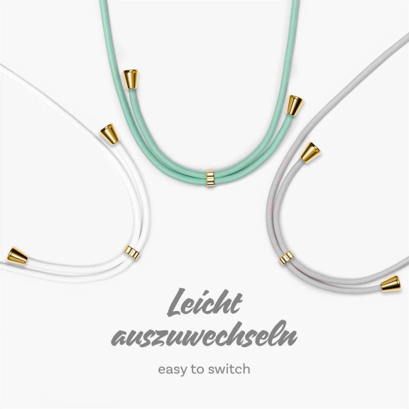 ONEFLOW Twist Case Samsung Galaxy S25 Edge Handykette – Stoff Kordel – Weiteres Produktbild 9