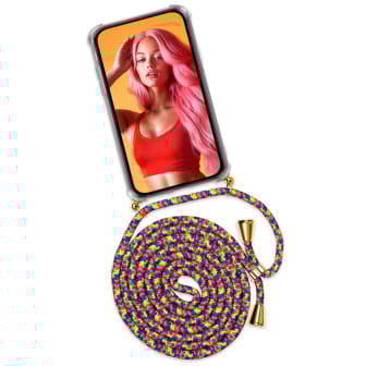 ONEFLOW Twist Case Samsung Galaxy S25 FE Handykette – Stoff Kordel – Fruity Friday ONEFLOW Twist Case Samsung Galaxy S25 FE Handykette – Stoff Kordel – Fruity Friday