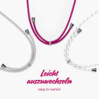 ONEFLOW Twist Case Samsung Galaxy S26 Handykette – Stoff Kordel – Produktbild 9