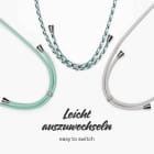 ONEFLOW Twist Case Samsung Galaxy S26 Handykette – Stoff Kordel – Produktbild 9