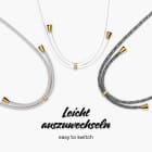 ONEFLOW Twist Case Samsung Galaxy S26 Handykette – Stoff Kordel – Produktbild 9