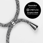 ONEFLOW Twist Case Samsung Galaxy A03s Handykette – Stoff Kordel – Produktbild 3