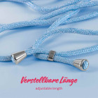 ONEFLOW Twist Case Samsung Galaxy A03s Handykette – Stoff Kordel – Produktbild 5