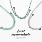 ONEFLOW Twist Case Samsung Galaxy A03s Handykette – Stoff Kordel – Weiteres Produktbild 9