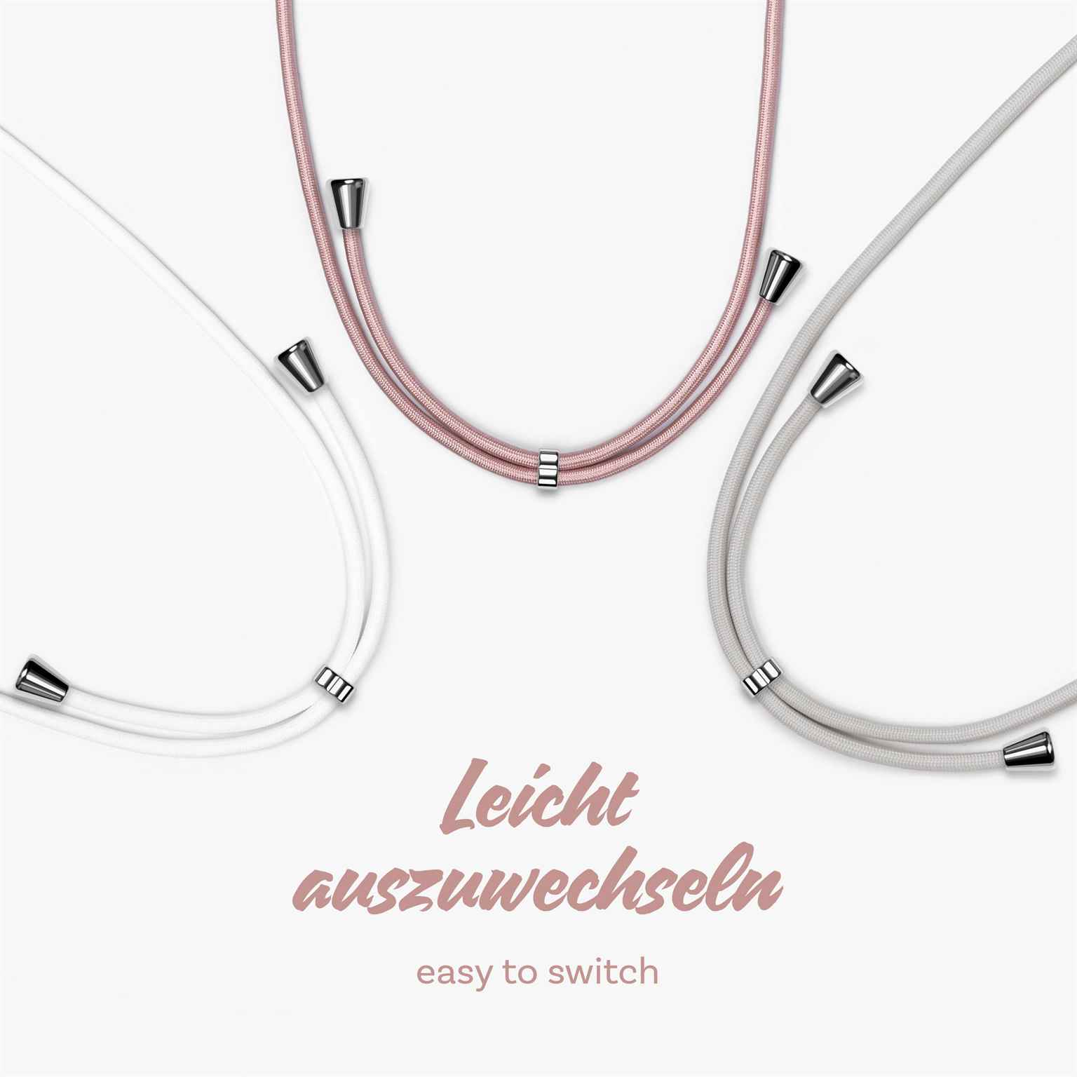 ONEFLOW Twist Case Samsung Galaxy A10 Handykette – Stoff Kordel – Weiteres Produktbild 9