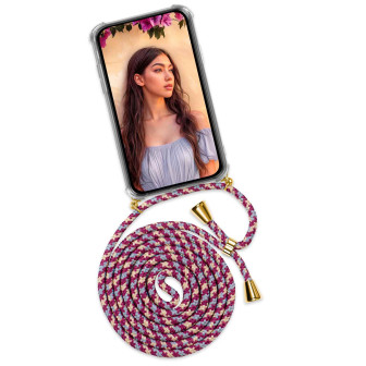 ONEFLOW Twist Case Samsung Galaxy A10 Handykette – Stoff Kordel – Lucky Heart ONEFLOW Twist Case Samsung Galaxy A10 Handykette – Stoff Kordel – Lucky Heart