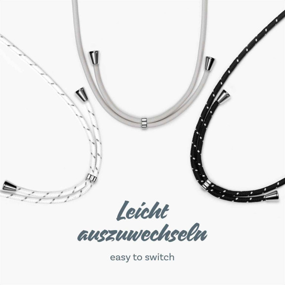 ONEFLOW Twist Case Samsung Galaxy A12 Handykette – Stoff Kordel – Weiteres Produktbild 9