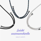 ONEFLOW Twist Case Samsung Galaxy A12 Handykette – Stoff Kordel – Produktbild 9