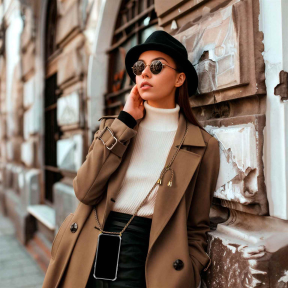 ONEFLOW Twist Case Samsung Galaxy A13 5G Handykette – Stoff Kordel – Weiteres Produktbild 7