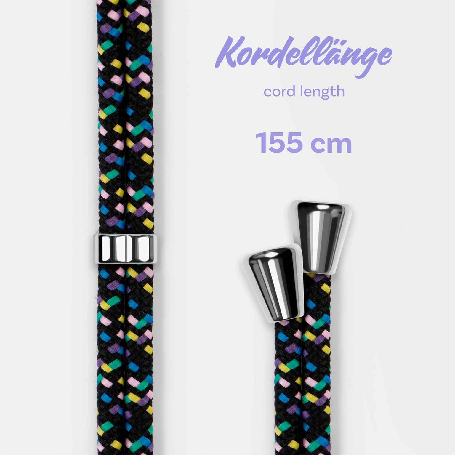 ONEFLOW Twist Case Samsung Galaxy A14 (4G) Handykette – Stoff Kordel – Weiteres Produktbild 5