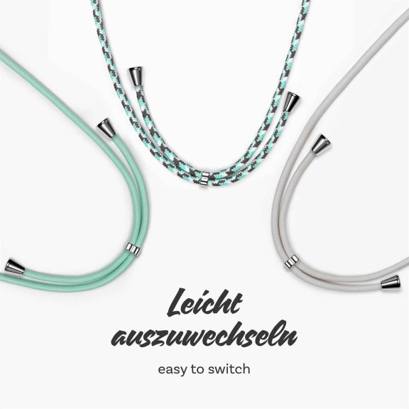 ONEFLOW Twist Case Samsung Galaxy A14 (4G) Handykette – Stoff Kordel – Weiteres Produktbild 9