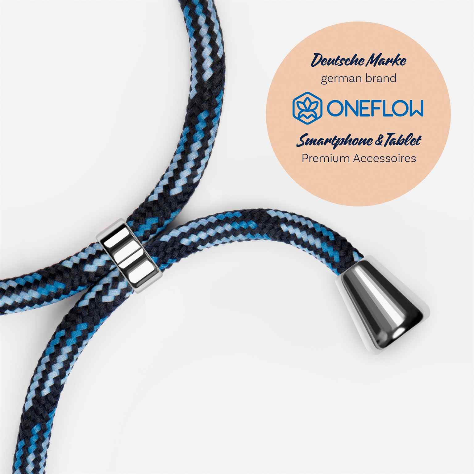 ONEFLOW Twist Case Samsung Galaxy A14 5G Handykette – Stoff Kordel – Weiteres Produktbild 2